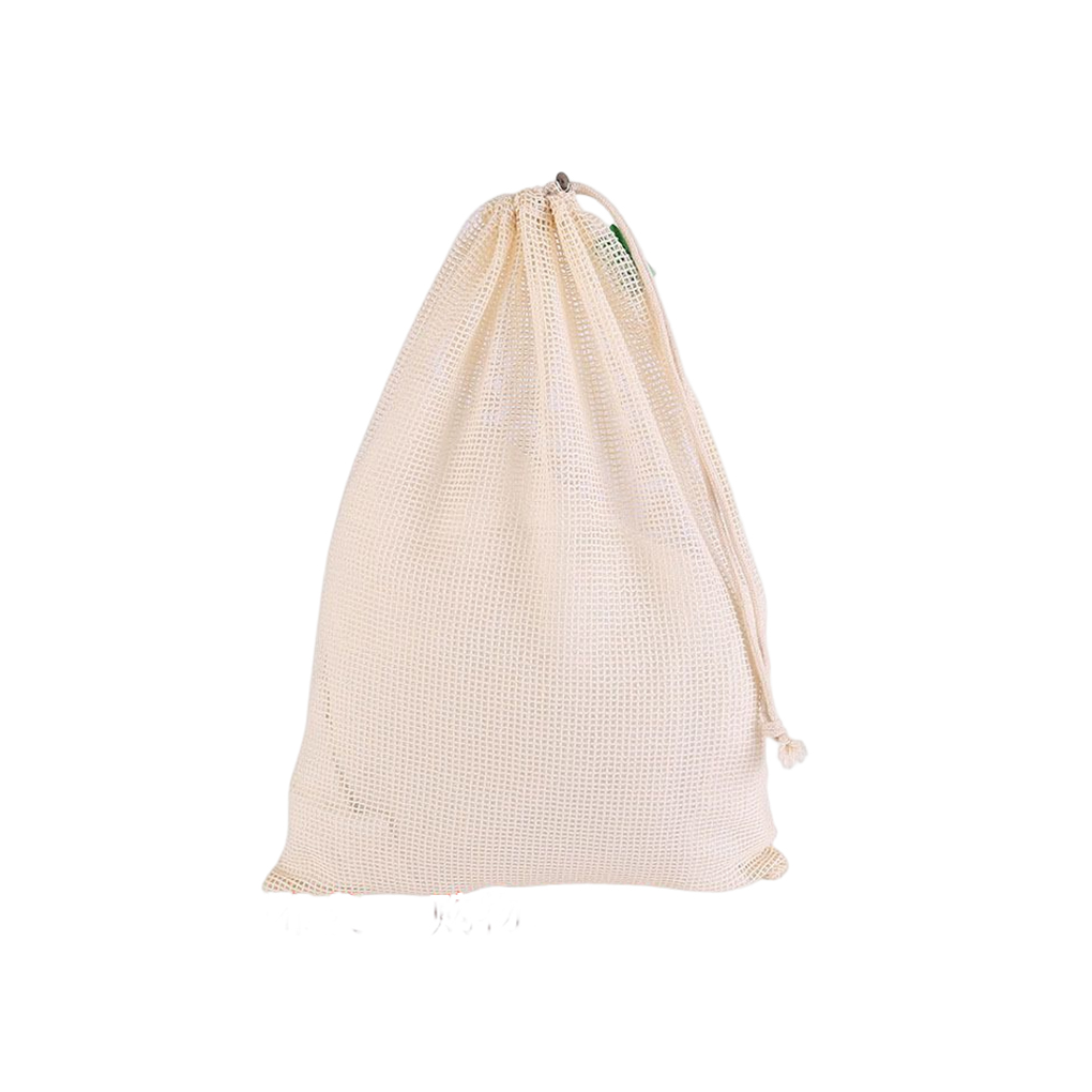 Food Storage Net - 巾着付きメッシュバッグ,食品収納,フルーツネット,オーガナイザー,ポーチ,30x40cm
