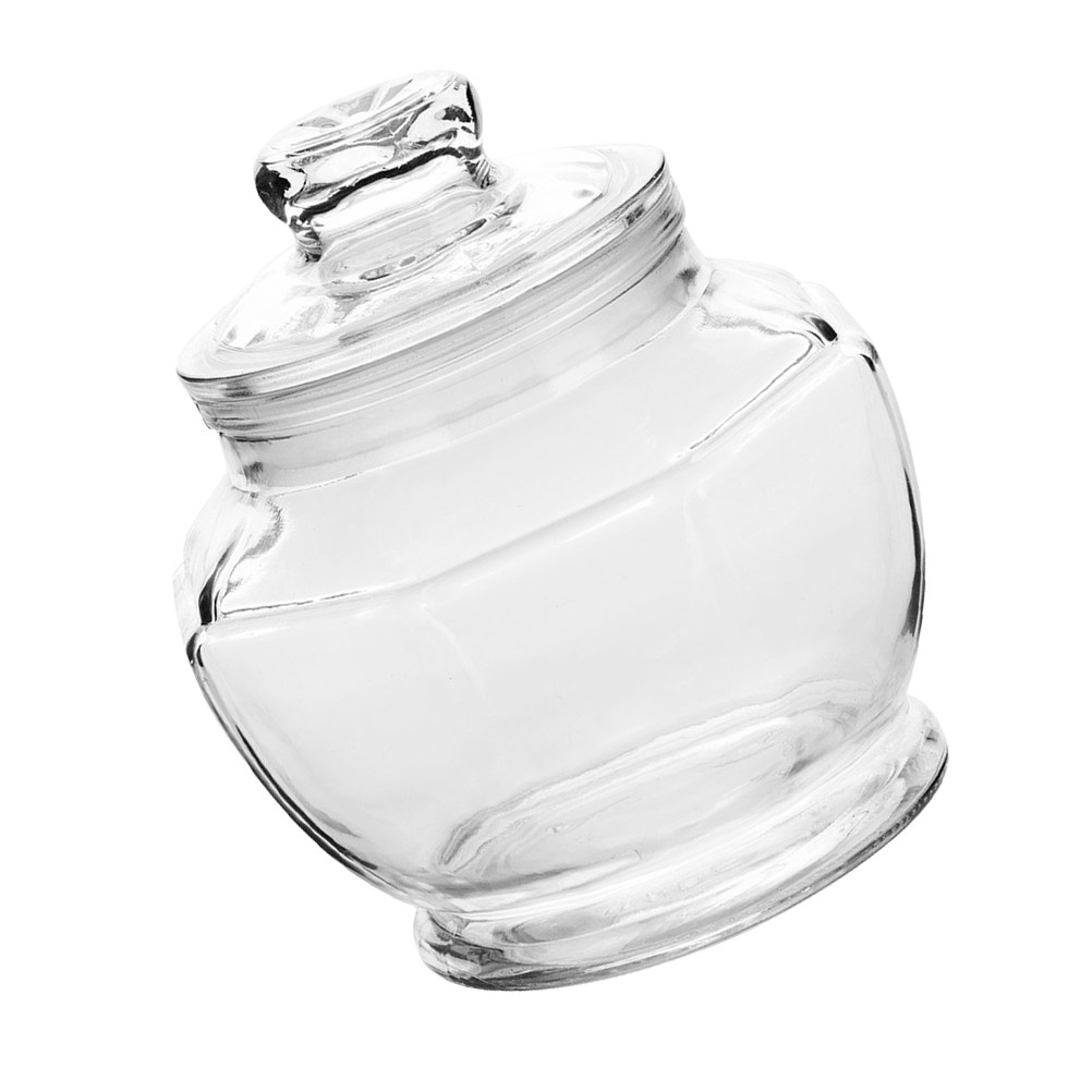 Food Storage Glass Containers Large - 大容量密閉ガラス保存容器、ピクルスやシリアル、穀物の保存に最適、防湿食品保存容器