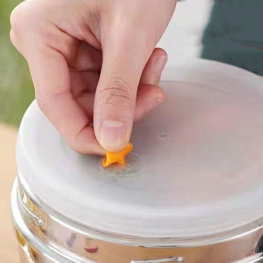5個入り気密ランチボックスエアバルブプラグシリコンストッパー - Food Storage Silicone のレビューと価格