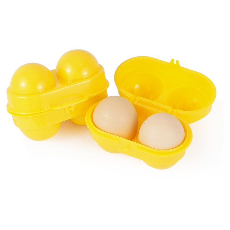 1 個家庭用卵収納ボックス卵ボックスキャンプ卵ホルダーコンテ - Food Storage Yellow のレビューと価格