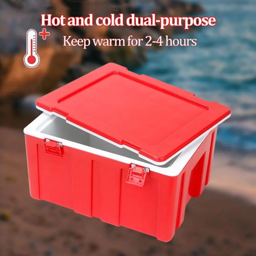 頑丈な屋外キャンプ用クーラーバッグ、サイドハンドル付き、温冷 - Food Storage In Cooler のレビューと価格