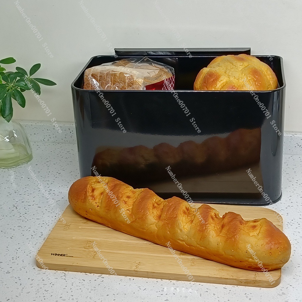 竹製の蓋付きキッチンブレッドボックス、ステンレス製のパン収納 - Bread Box Bamboo のレビューと価格