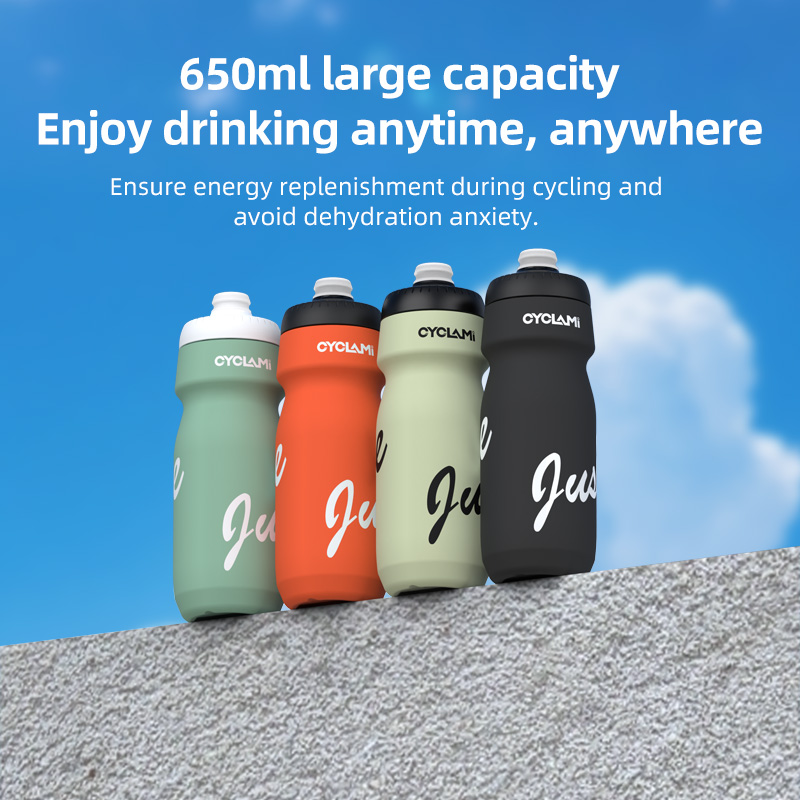 CYCLAMI 自転車ウォーターボトル 650ml PP5  - Condiment Squeeze Bottle のレビューと価格