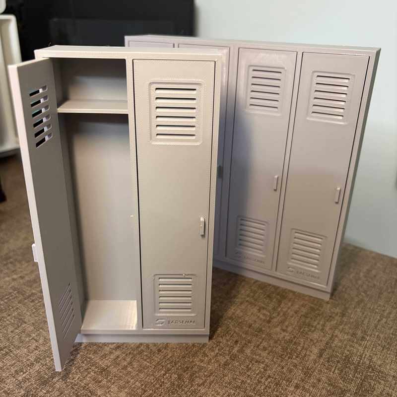 18cmミニチュアフードプレイスクールロッカー収納キャビネッ - Food Storage Locker のレビューと価格