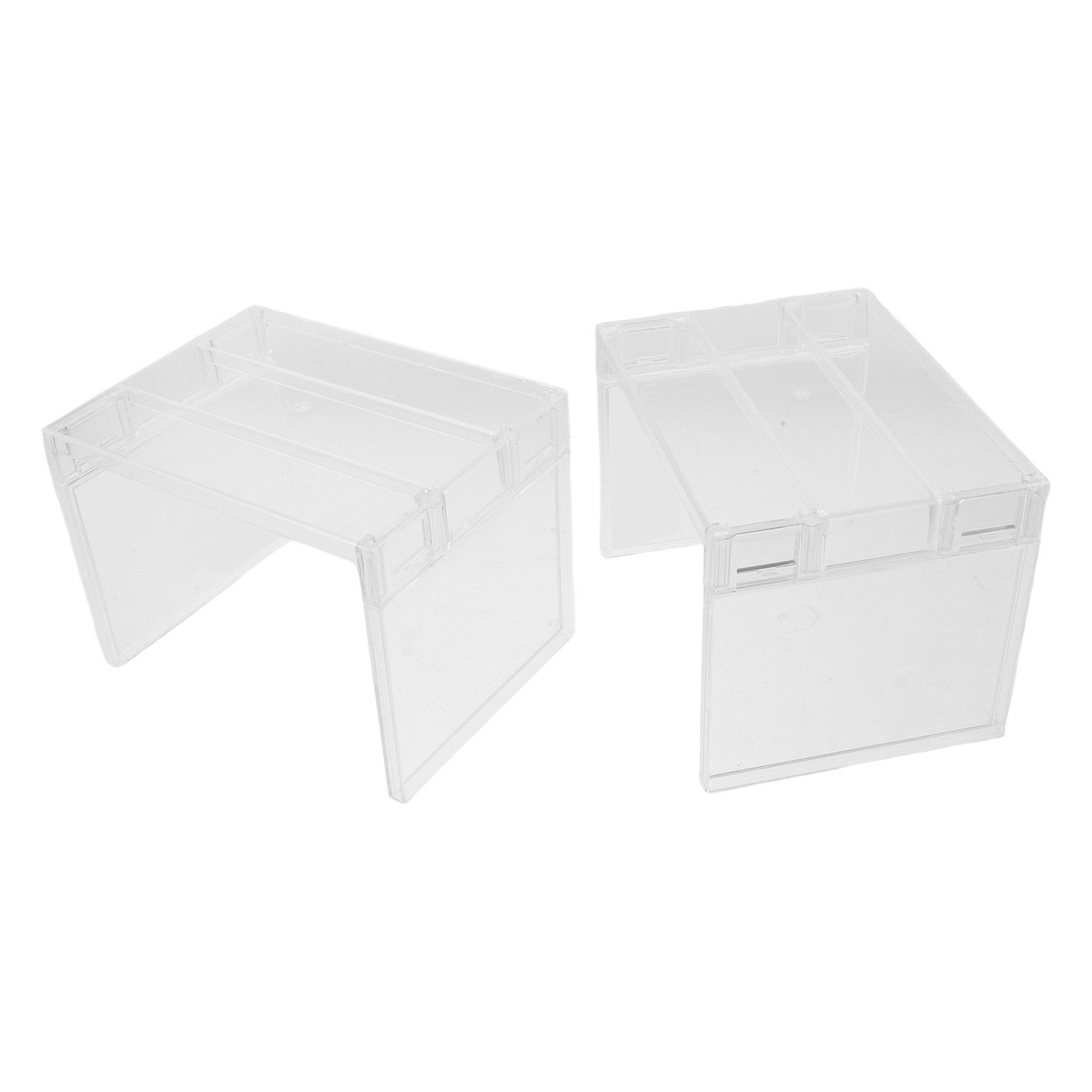 2個入り冷蔵庫オーガナイザーシェルフ、透明収納ラック、冷凍庫 - Food Storage Dividers のレビューと価格