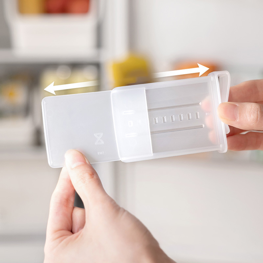 4/8個入り 透明冷蔵庫仕切り板 引き出し式サイドドア収納ク - Food Storage Dividers のレビューと価格