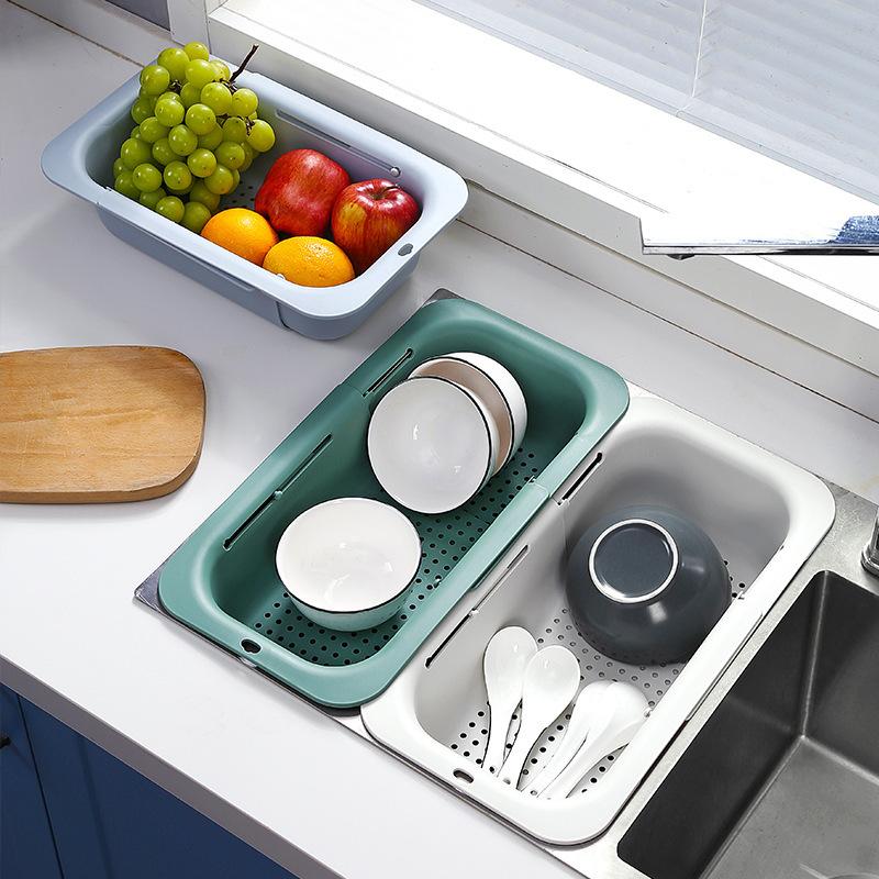 【HMA】伸縮式排水バスケット、軽量シンク収納バスケット、無 - Food Storage Non Toxic のレビューと価格