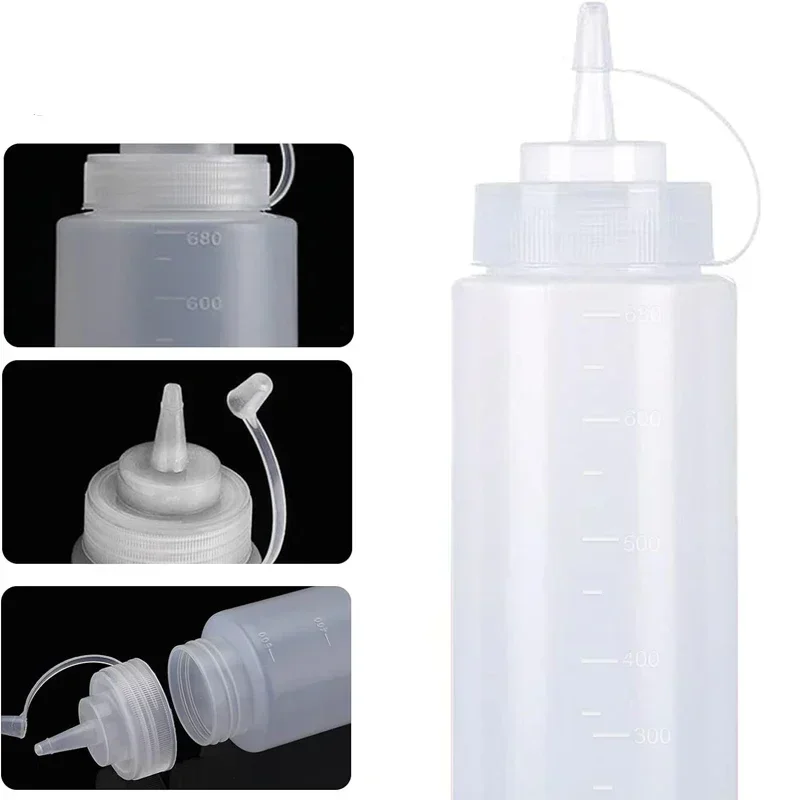 1 個 Empty120ml-1000ml PE プラスチッ - Condiment Squeeze Bottle のレビューと価格