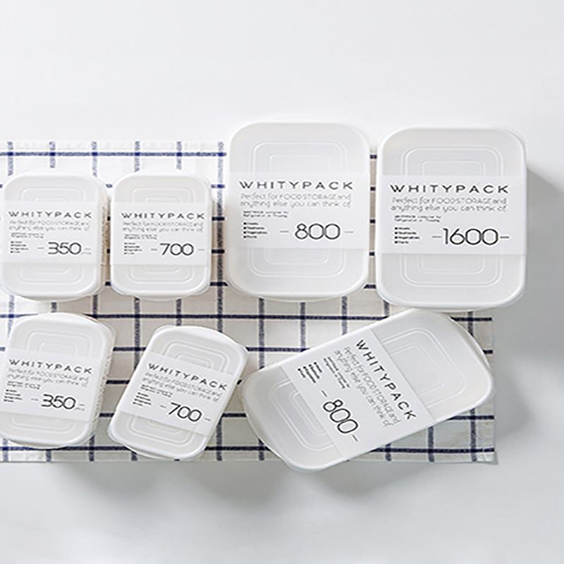 日本の食肉包装箱 食品グレード 冷蔵庫保存 果物野菜保存 調 - Food Storage Square Containers のレビューと価格