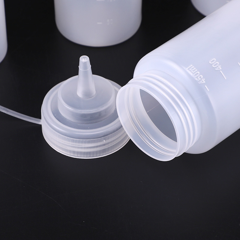 ノズル付き大型スクイーズ調味料ボトル ケチャップ BBQ ソ - Condiment Squeeze Bottle のレビューと価格