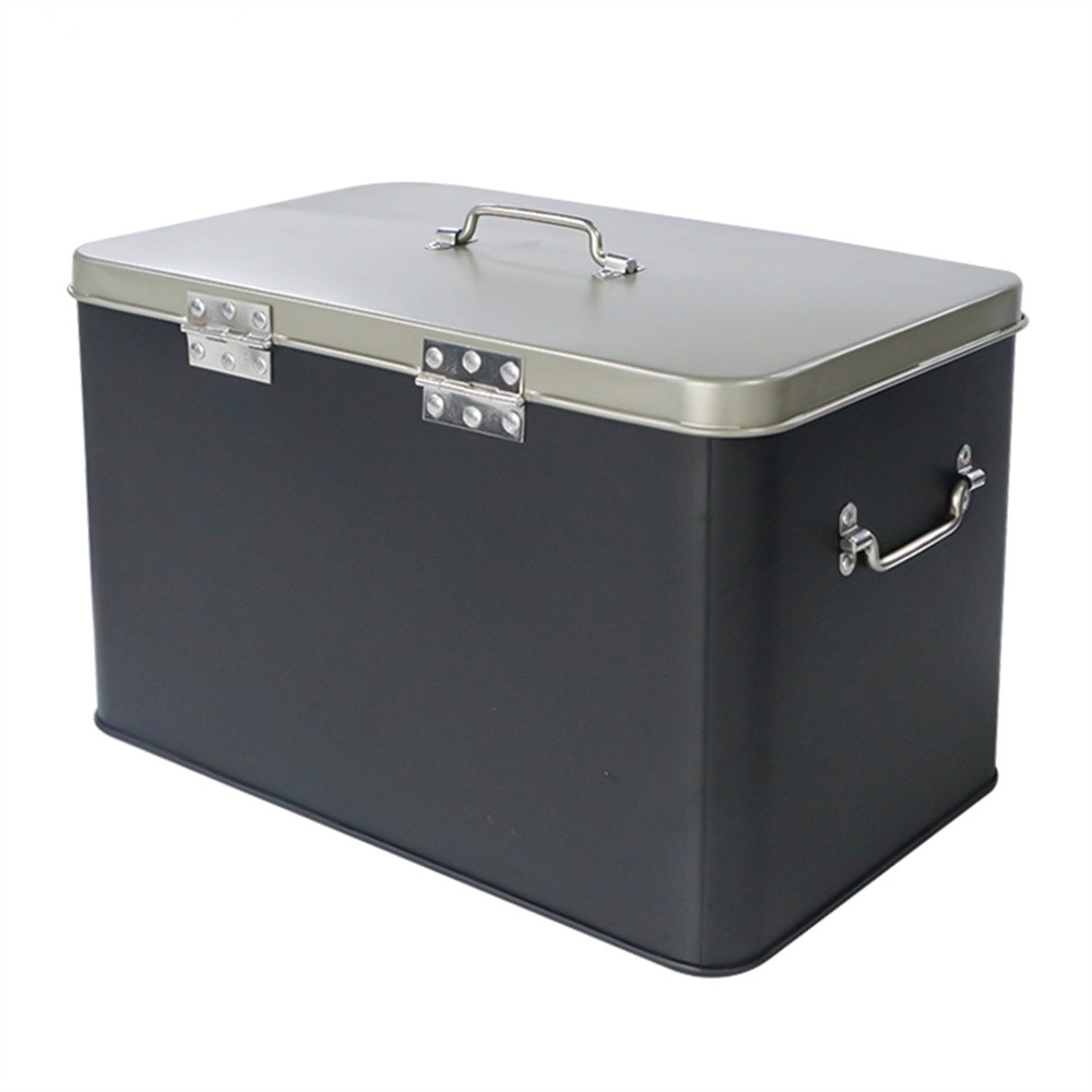 ふた付き大容量収納ボックス,金属製ロッカー,大きなオフィス収 - Food Storage Locker のレビューと価格