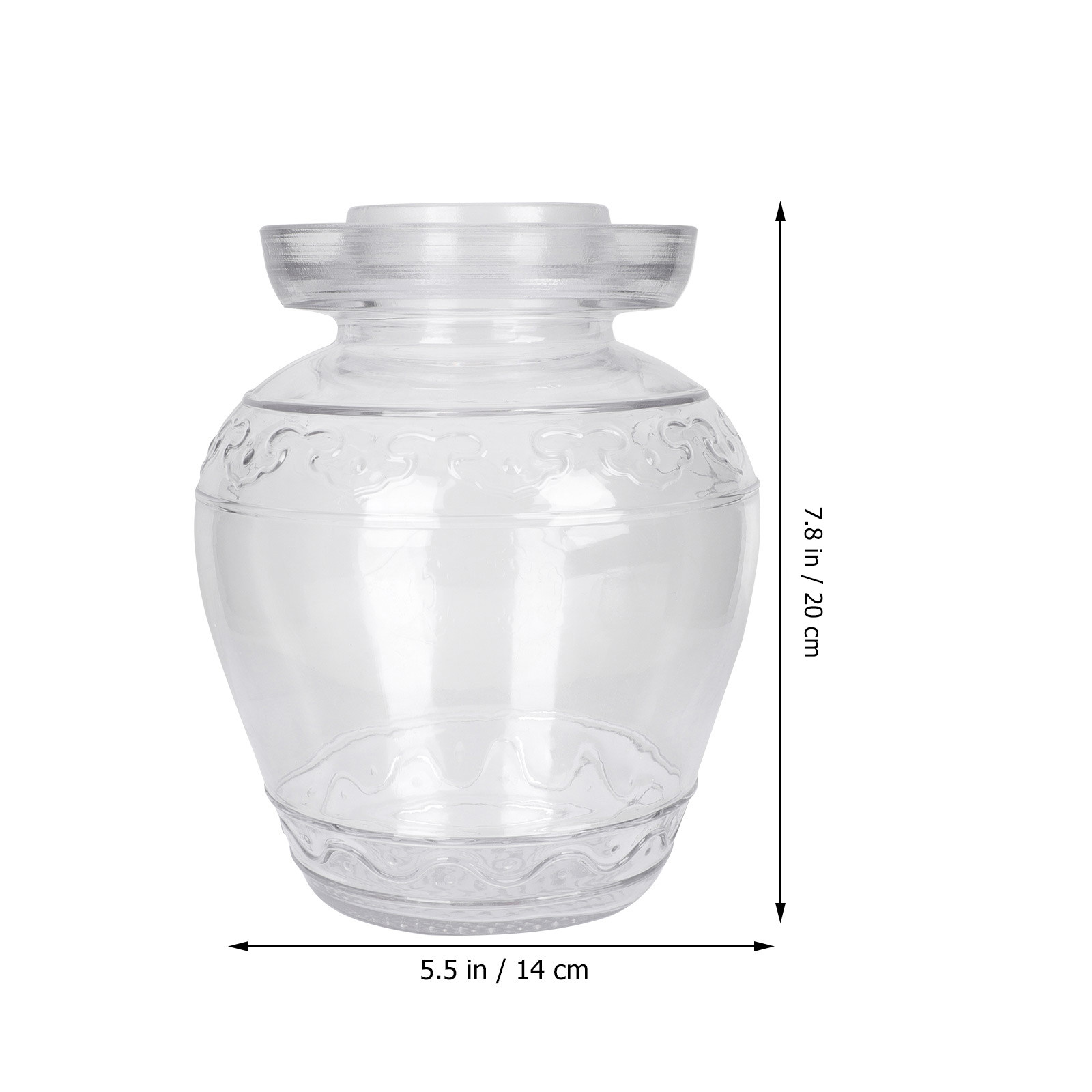 高級食品グレードガラスピクルスジャー、気密シール付き、防塵・ - Food Storage Glass Containers Large のレビューと価格