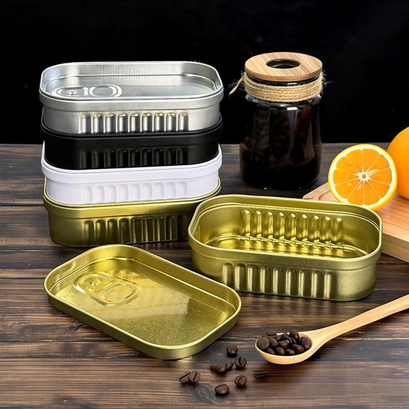 イワシ缶型収納ブリキ箱飛散防止無毒収納ケース旅行用トイレタリ - Food Storage Non Toxic のレビューと価格