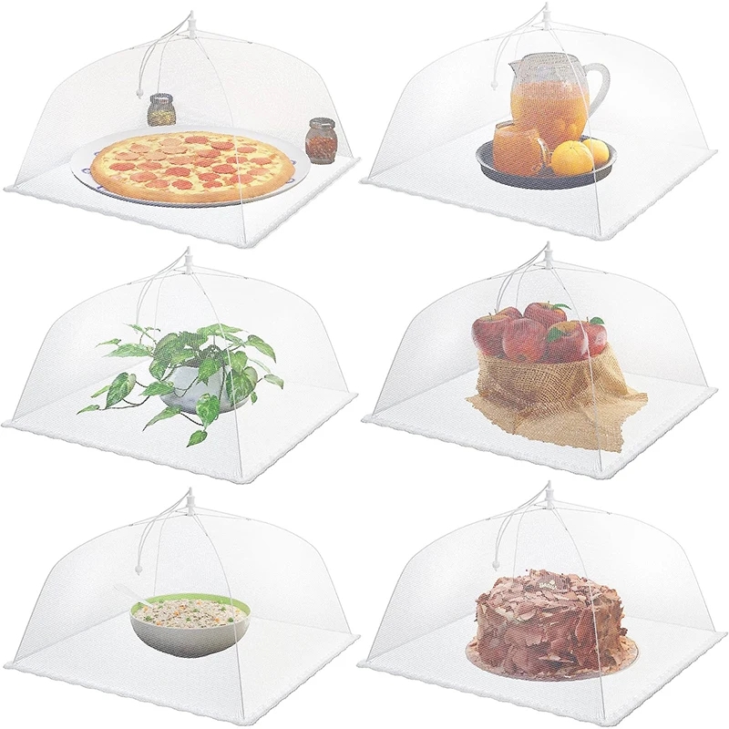 最新の折りたたみ式フードメッシュカバー、通気性のある防虫傘テ - Food Storage Net のレビューと価格