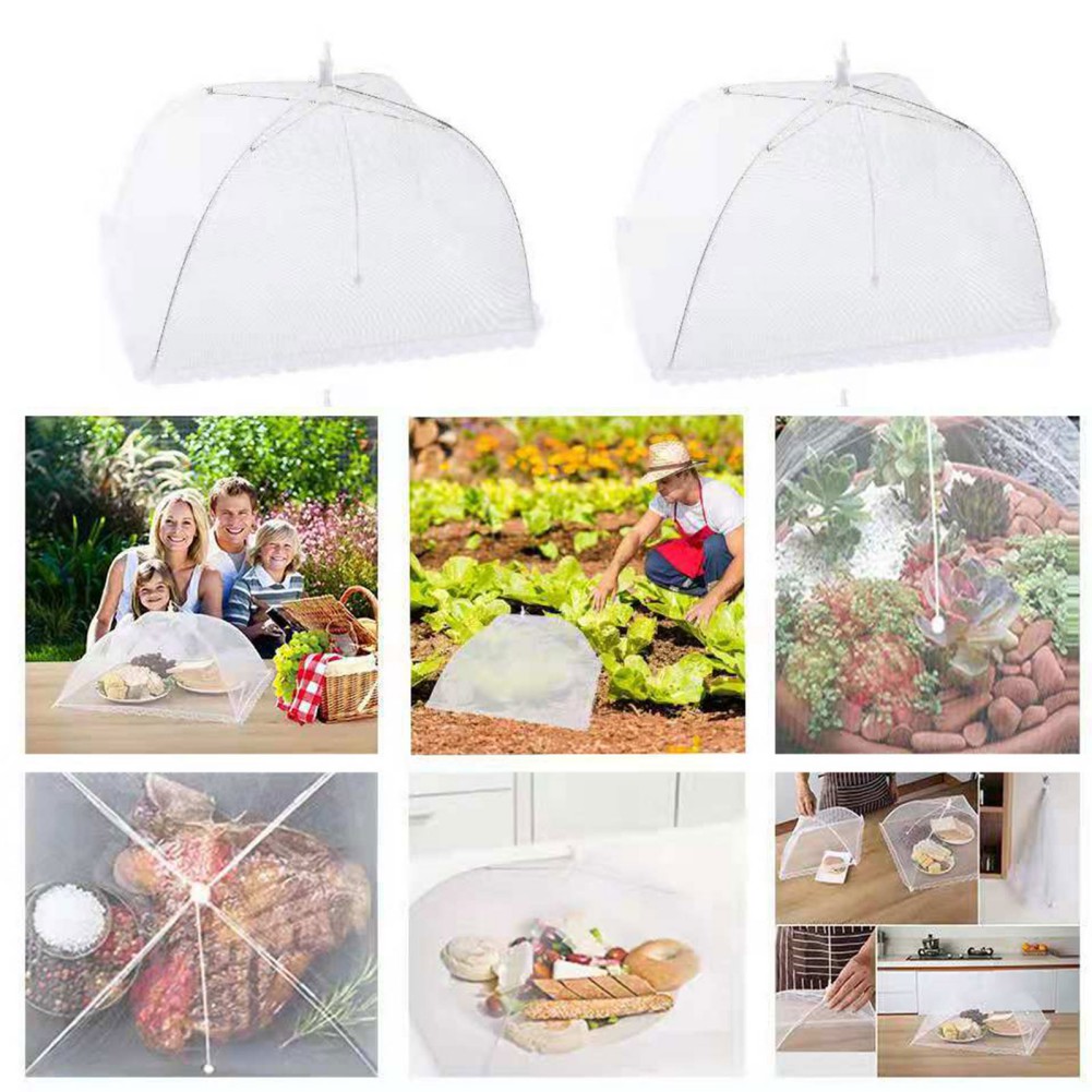 最新の折りたたみ式フードメッシュカバー、通気性のある防虫傘テ - Food Storage Net のレビューと価格