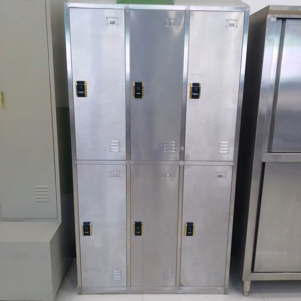 304ステンレス製従業員用ロッカー、食品更衣室用衛生保管ソリ - Food Storage Locker のレビューと価格