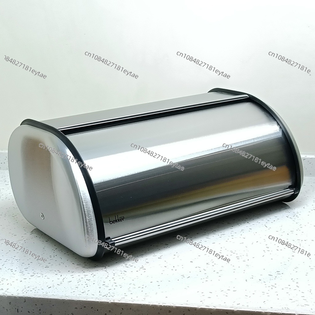 亜鉛メッキ鉄製パンケース 竹製蓋付き キッチン用気密保存容器 - Bread Box Bamboo のレビューと価格