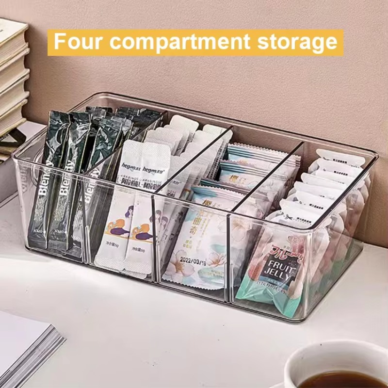 取り外し可能な仕切り付きプラスチック製パントリー収納ビン、キ - Food Storage No Pantry のレビューと価格