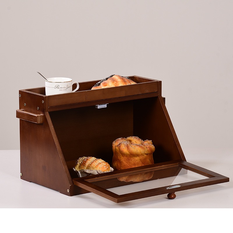 パンボックス、キッチンカウンター、ロッカー、家庭用大容量二層 - Food Storage Locker のレビューと価格