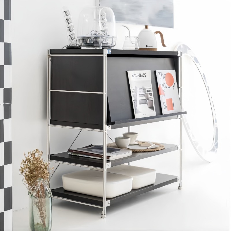 ステンレス製の棚 リビングルームのコーヒーメーカー収納ロッカ - Food Storage Locker のレビューと価格