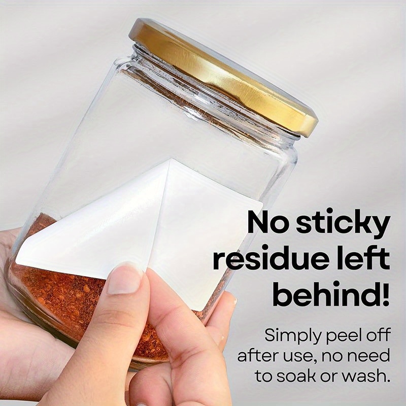 100％防水で取り外し可能な冷凍庫用ラベル——残留物のない白 - Food Storage Notes のレビューと価格