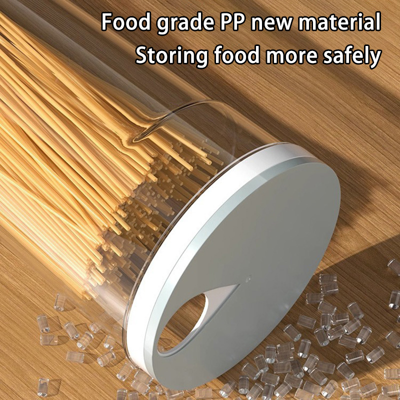 食品グレードプラスチック製麺収納缶 密閉キッチン食品容器 定 - Food Storage Dividers のレビューと価格