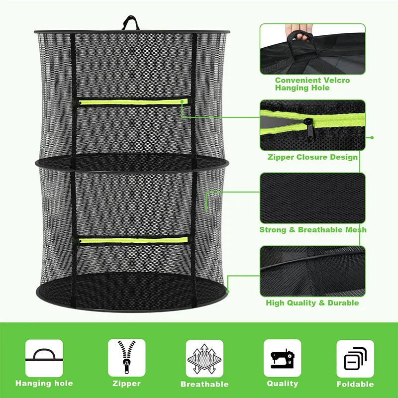 食品乾燥ネットメッシュドライヤー、ハーブ、果物、魚、肉、野菜 - Food Storage Net のレビューと価格
