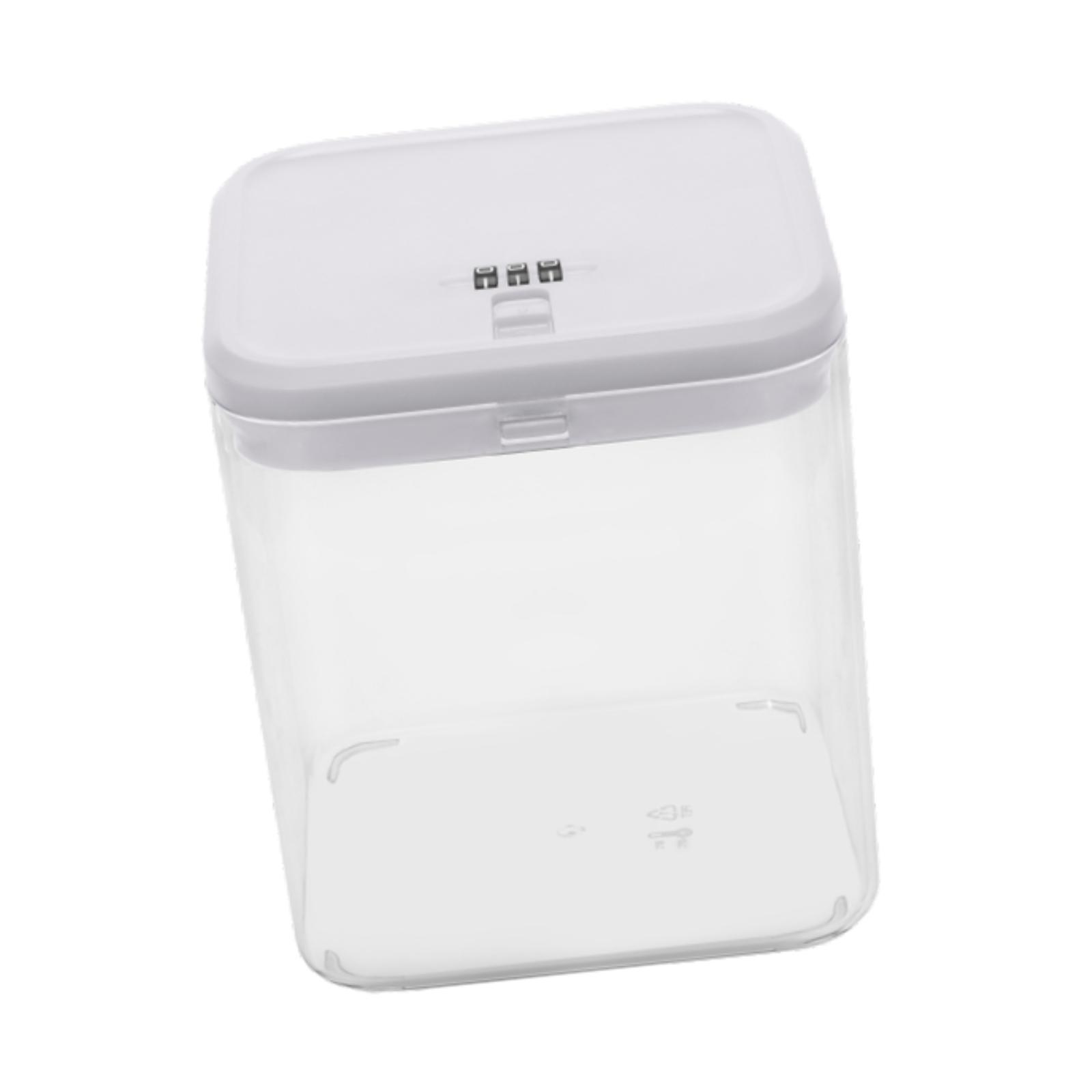 ロックボックス ロック可能な収納ボックス 透明なコード付き冷 - Food Storage Locker のレビューと価格