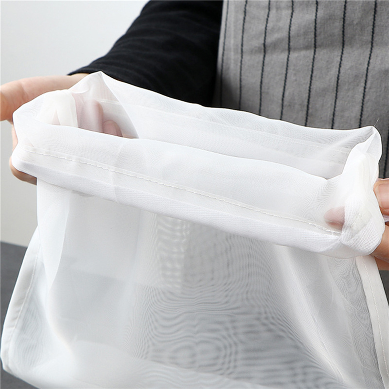 ナイロンフィルターバッグ野菜ミルクストレーナーふるい排水茶フ - Food Storage Net のレビューと価格