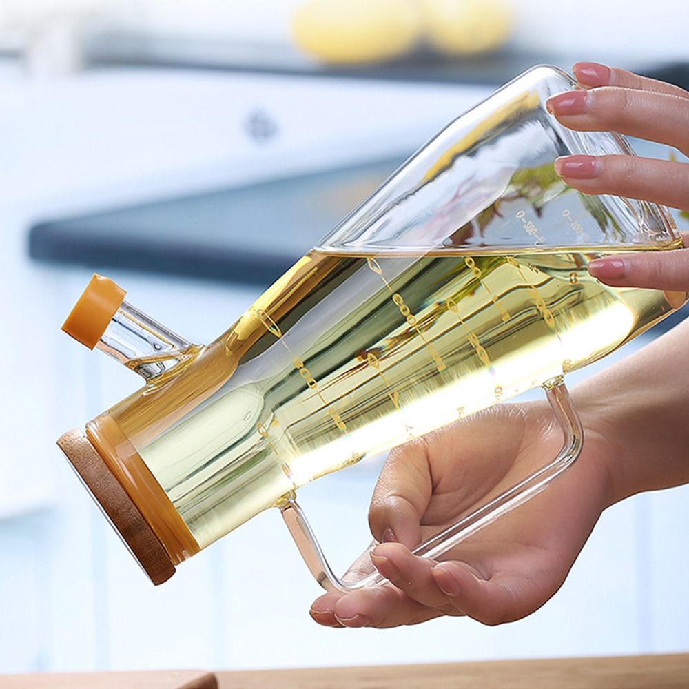 新しい食品グレードのオイルディスペンサーボトル大容量900/ - Food Storage Glass Containers Large のレビューと価格