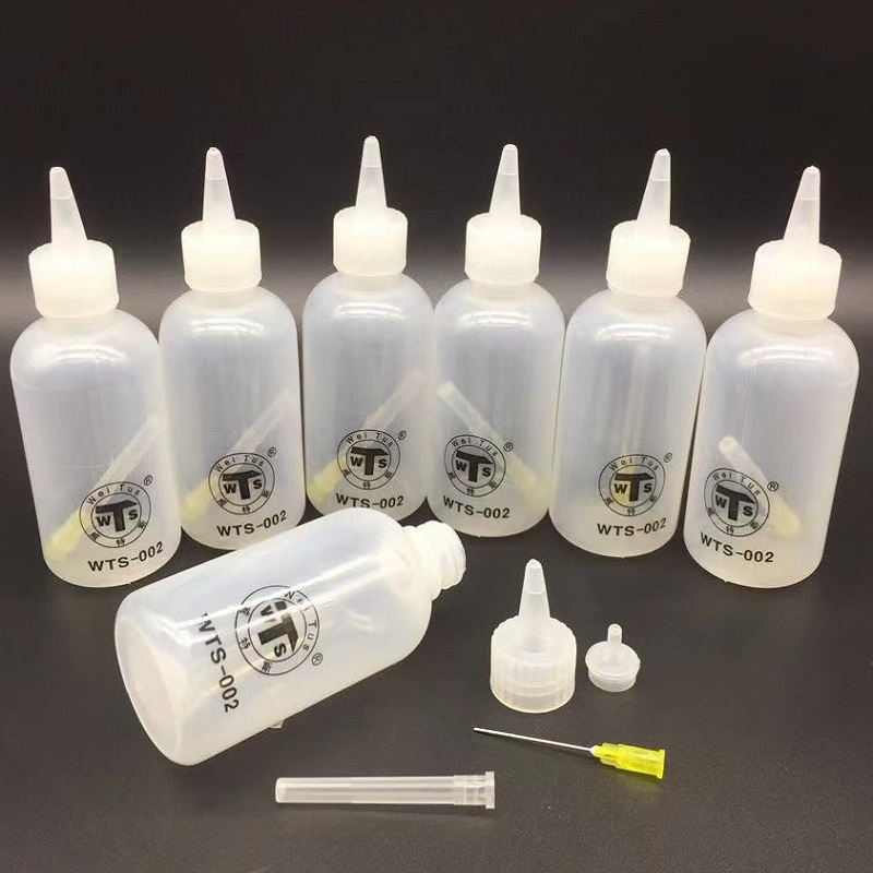 50ml 100ml漏れ防止空ボトル、ニードルチップ付きプラ - Condiment Squeeze Bottle のレビューと価格
