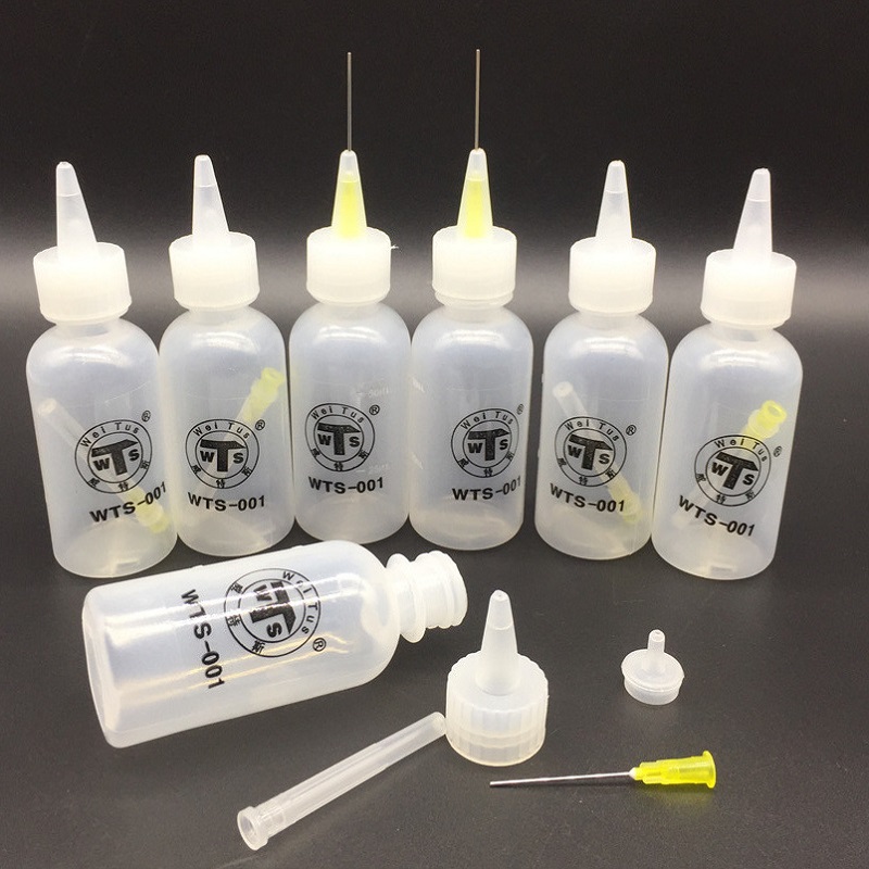 50ml 100ml漏れ防止空ボトル、ニードルチップ付きプラ - Condiment Squeeze Bottle のレビューと価格
