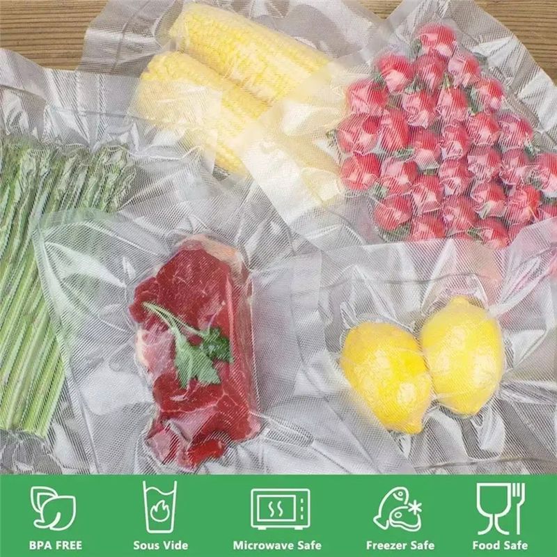 A84X-調理済み食品包装袋ネットパターン真空袋用食品袋家庭 - Food Storage Net のレビューと価格