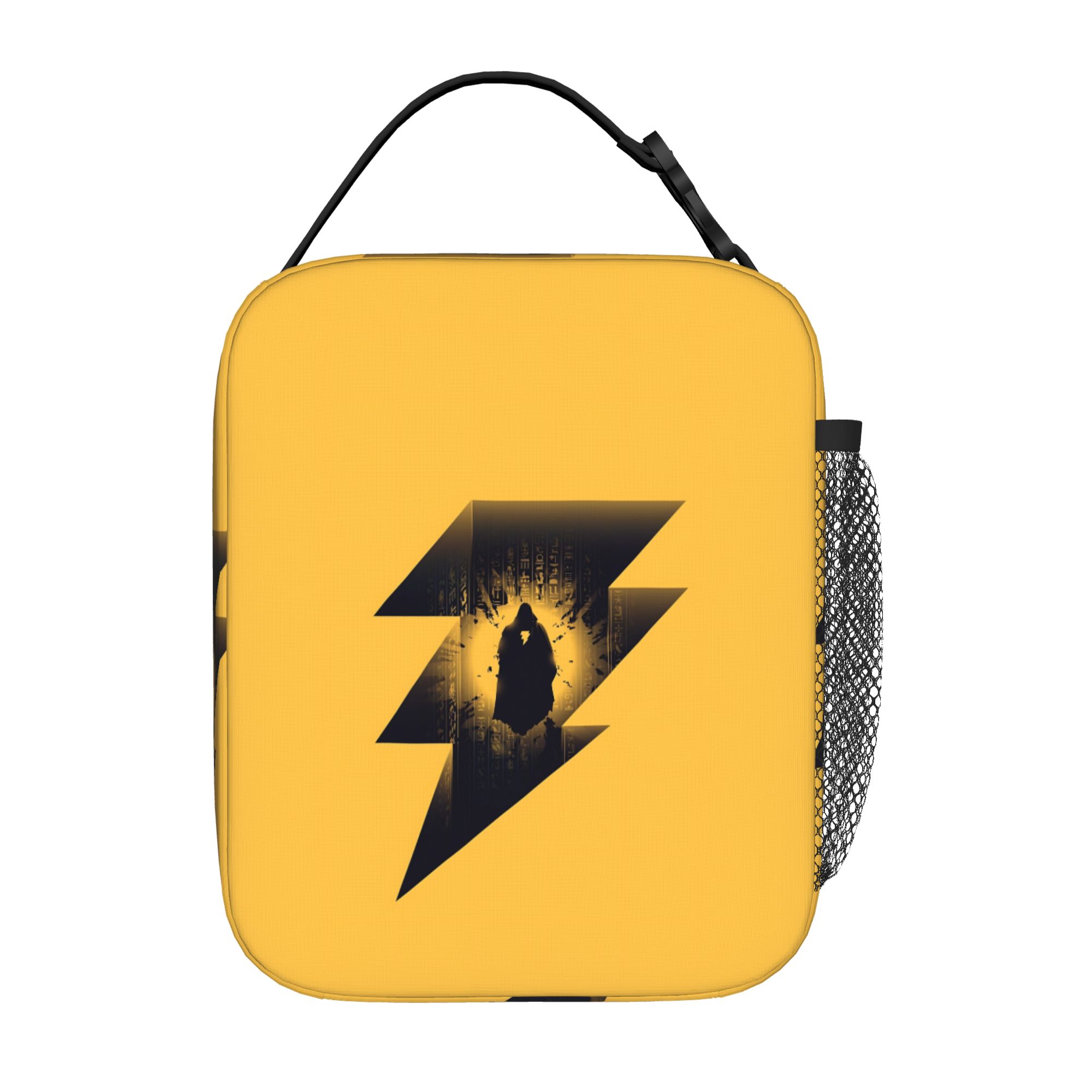 1 ピースジッパー開閉黄色収納袋ポケットブラックアダム学校ラ - Food Storage Yellow のレビューと価格