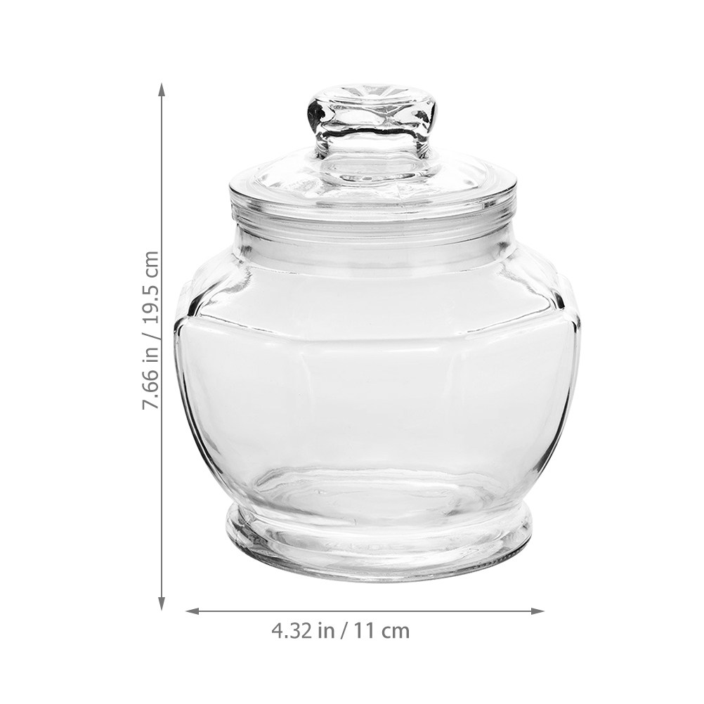 大容量密閉ガラス保存容器、ピクルスやシリアル、穀物の保存に最 - Food Storage Glass Containers Large のレビューと価格
