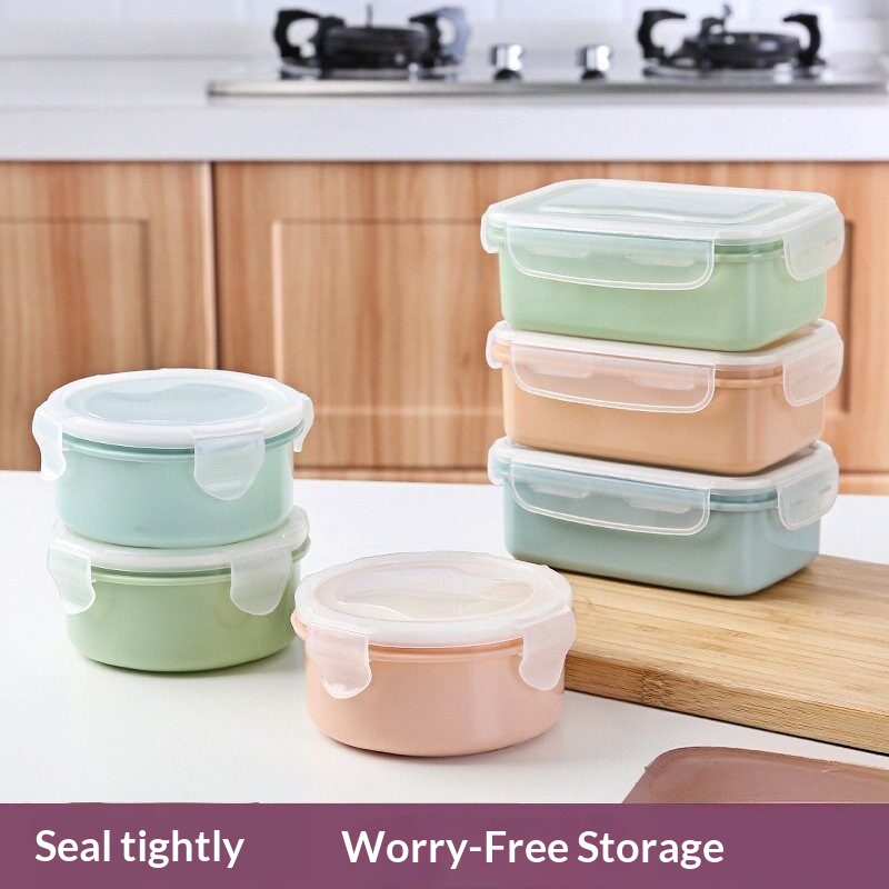 気密食品保存容器 BPAフリー スタッカブル 漏れ防止 ラン - Food Storage Square Containers のレビューと価格