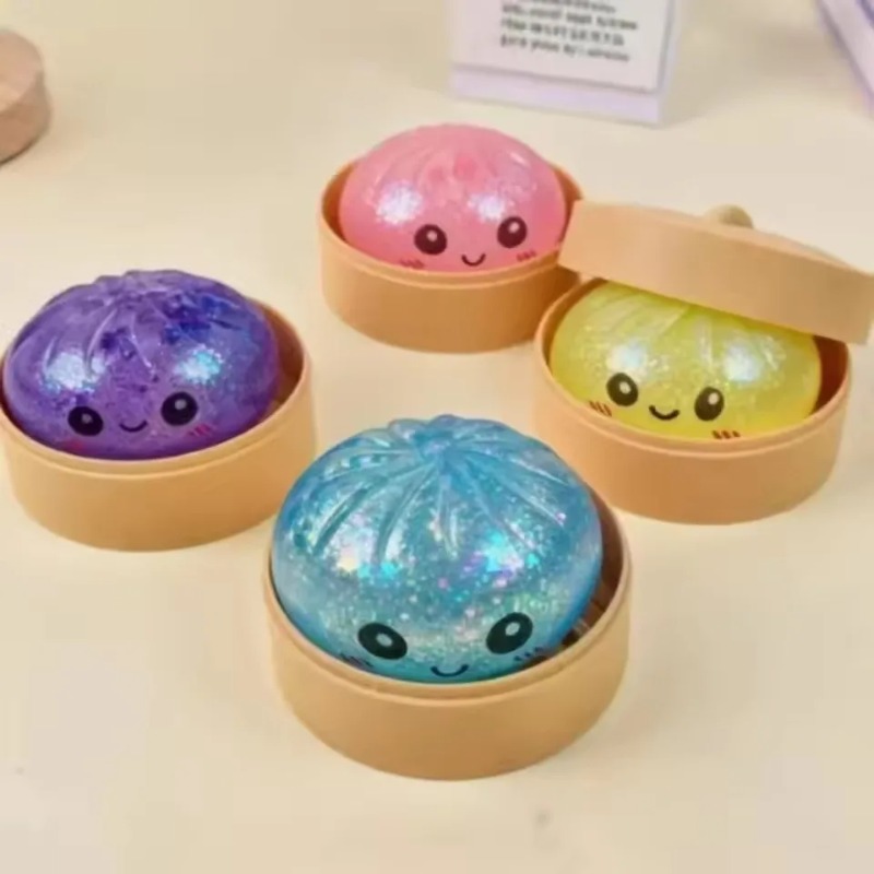 シミュレーション餃子型スクイーズリバウンドソフトストレスボー - Bread Box Bamboo のレビューと価格