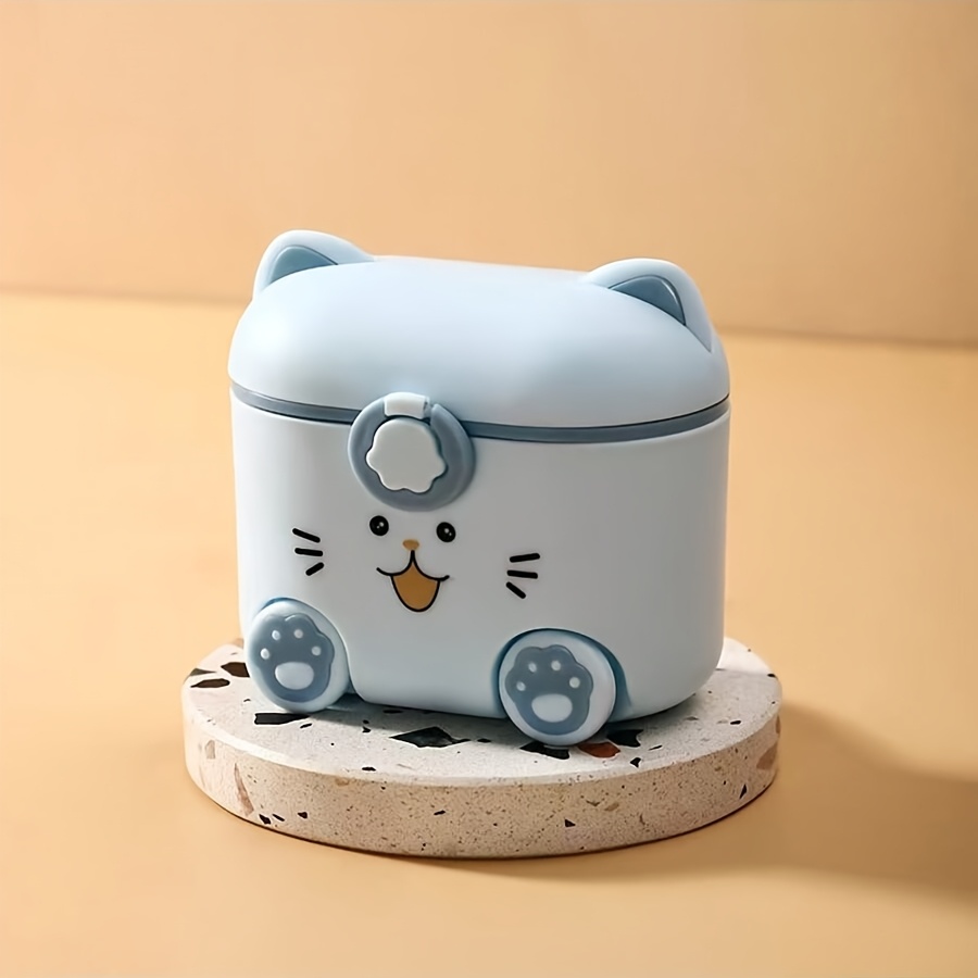 かわいい猫のミルクパウダー容器、スプーンとロック付き、ポータ - Food Storage Locker のレビューと価格