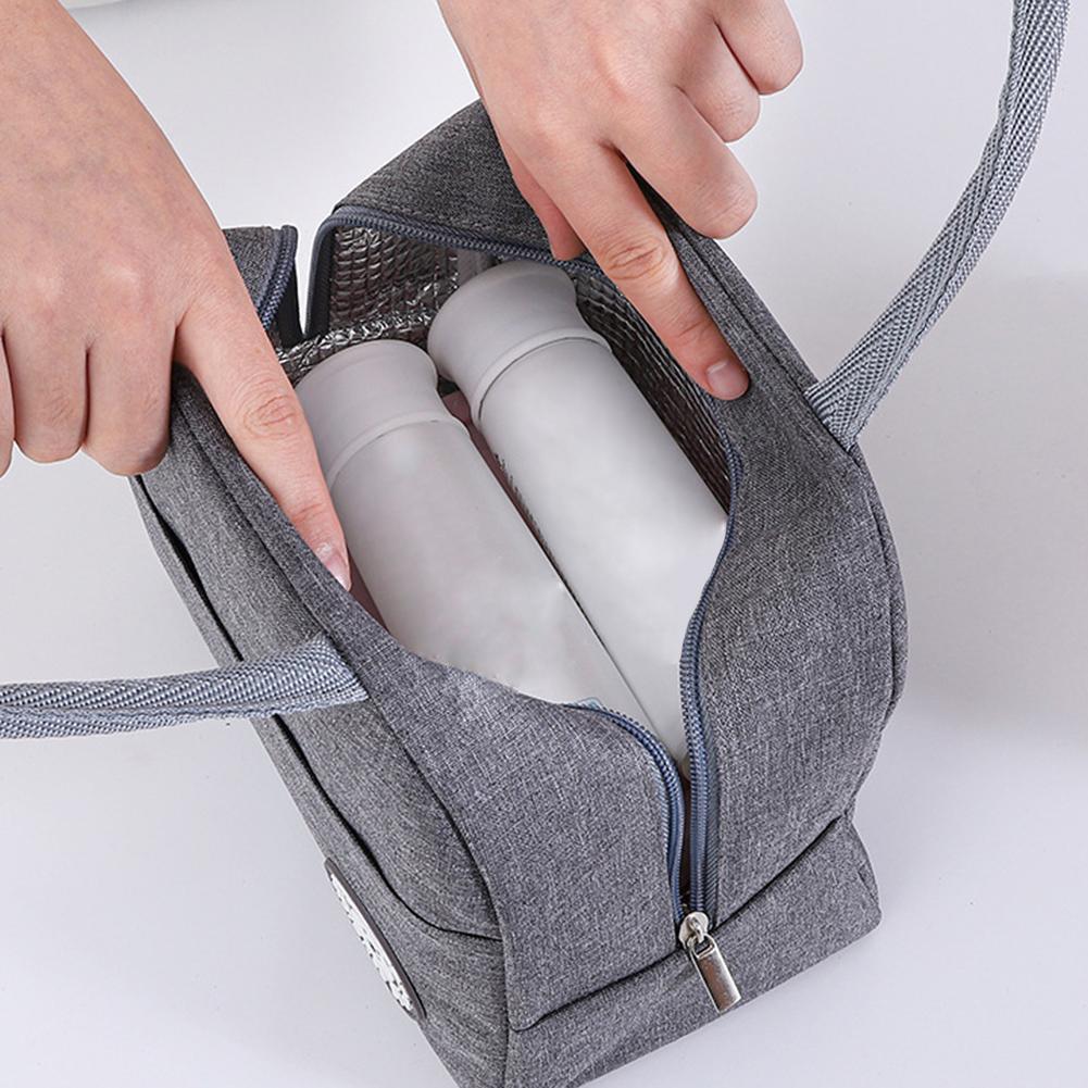 断熱ランチバッグポータブルサーマルアイスパック防水アルミ箔ク - Food Storage In Cooler のレビューと価格
