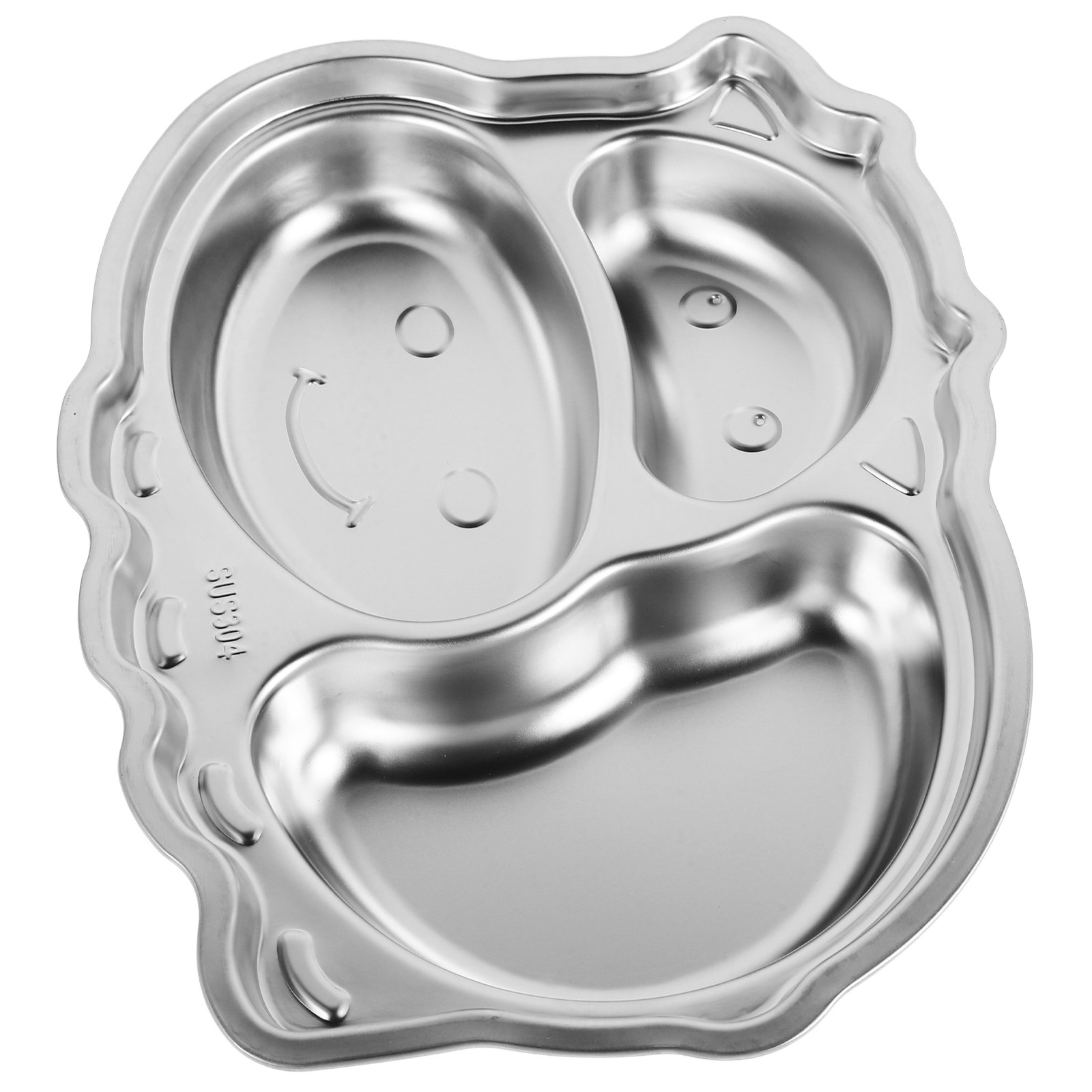 食品保存容器 ディナートレイ 仕切り皿 ステンレス製プレート - Food Storage Dividers のレビューと価格
