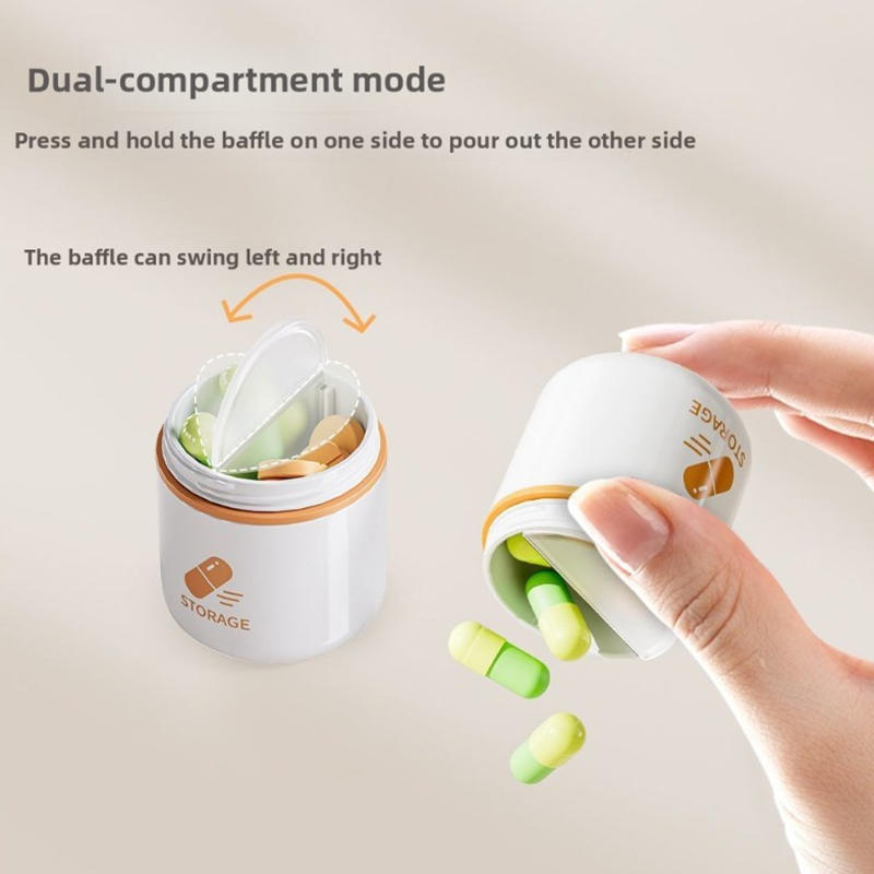 ミニ便利な薬収納ボックス、密封、防湿、光を避ける薬管理ツール - Food Storage Management のレビューと価格
