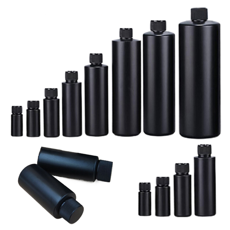 5 個 30-1000 ミリリットル空の黒 HDPE プラス - Condiment Squeeze Bottle のレビューと価格