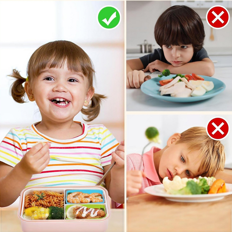 8 個のシリコンランチボックスディバイダー子供用キッズスクー - Food Storage Dividers のレビューと価格