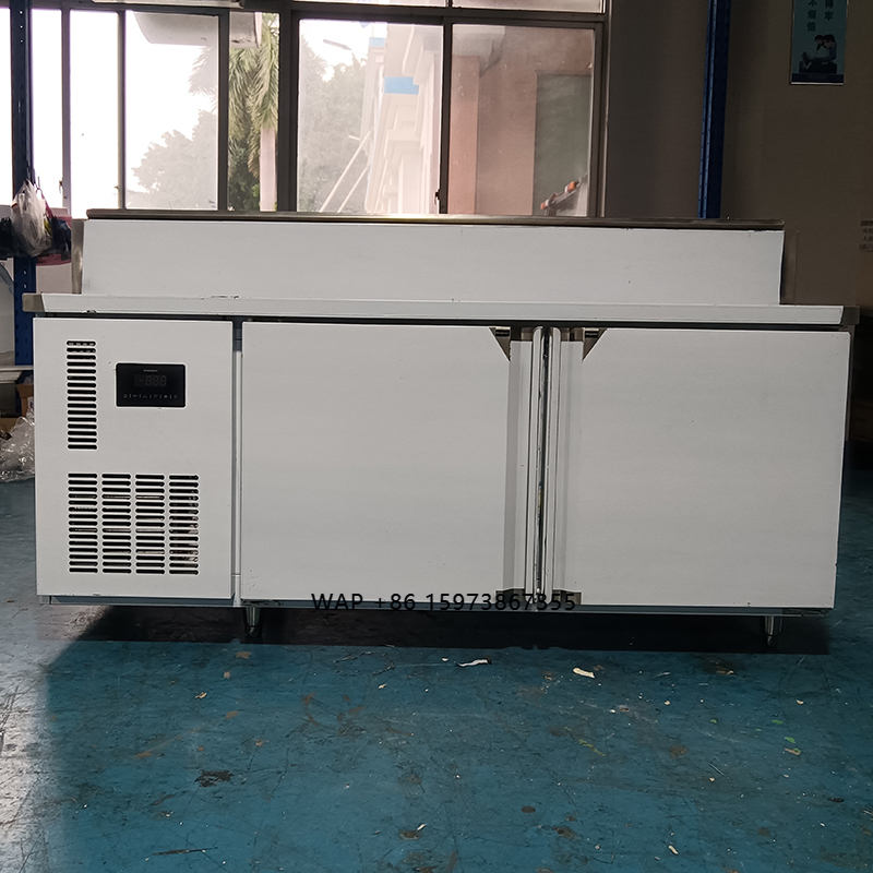 0～10℃低温業務用2ドアピザ準備台冷蔵庫自動霜取り冷蔵食品 - Food Storage In Cooler のレビューと価格