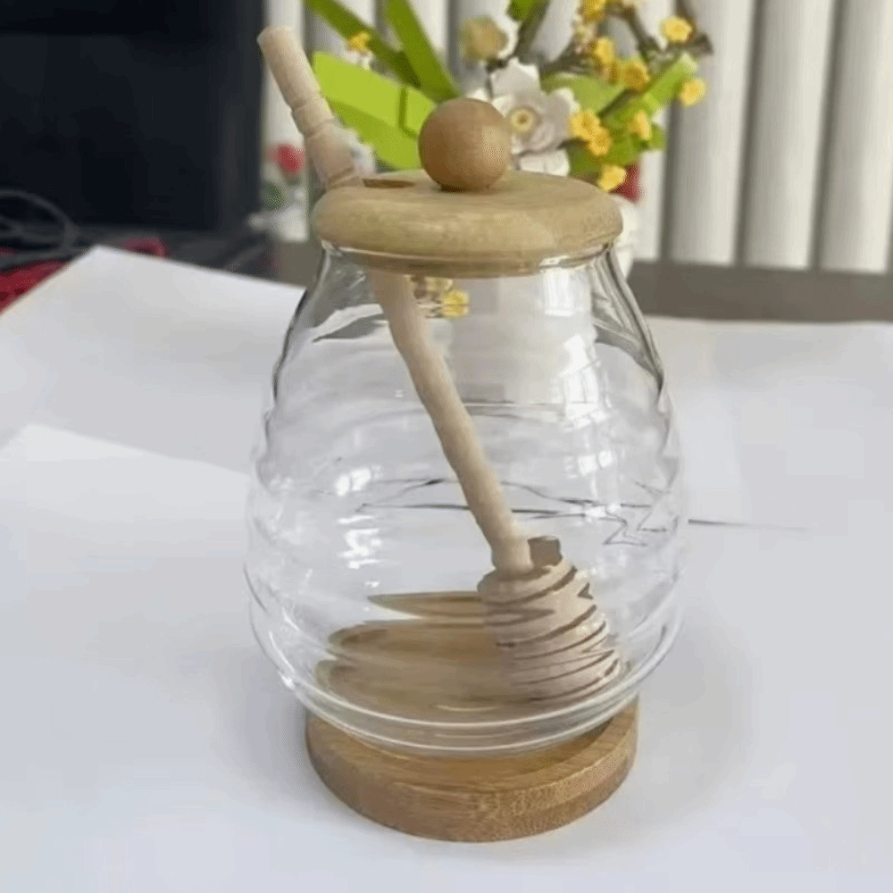 透明ガラス製ハニカムタンク 280/400/500ml 大容 - Food Storage Glass Containers Large のレビューと価格
