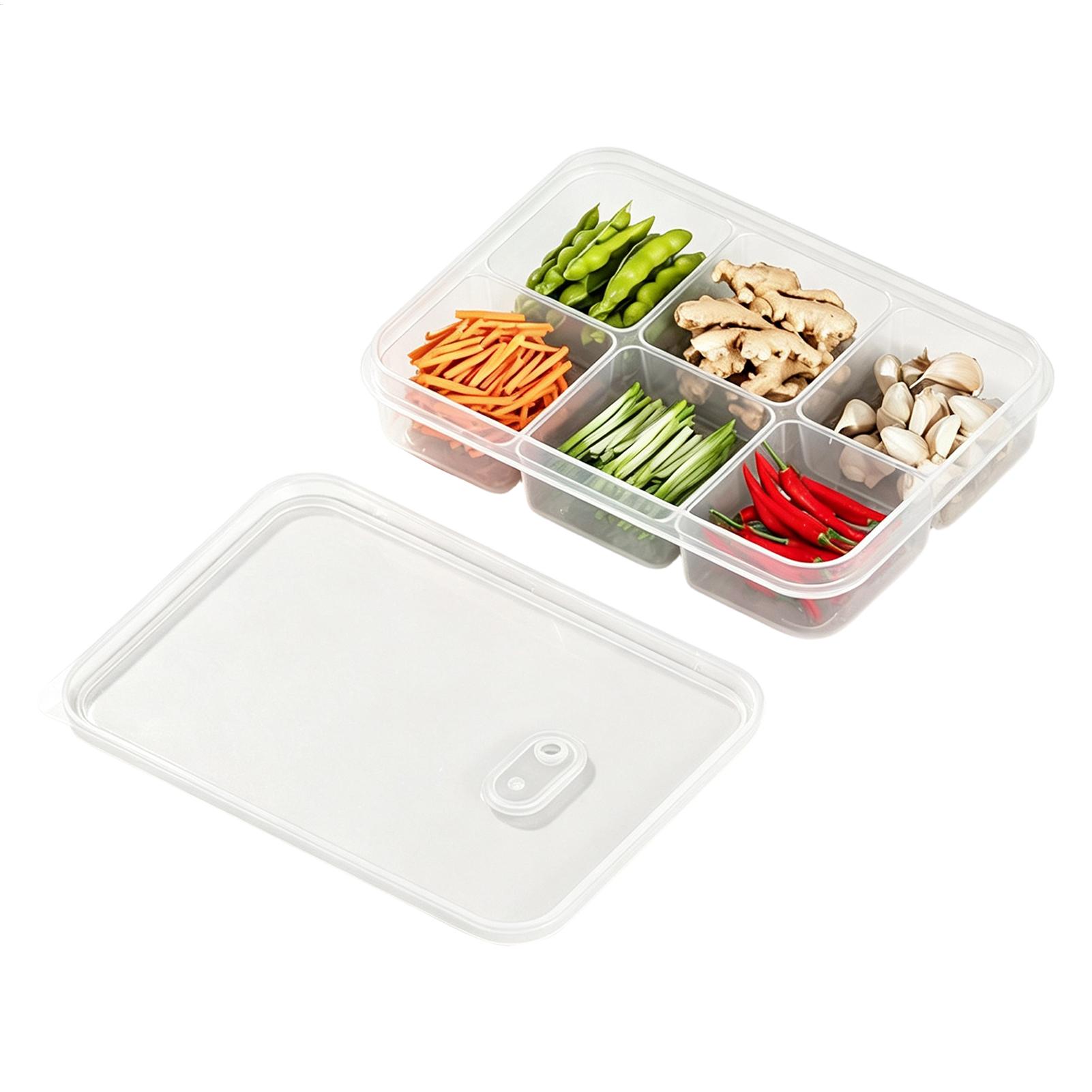 1PC 冷蔵庫収納ボックス肉野菜鮮度保持収納ボックス透明食品 - Food Storage Square Containers のレビューと価格