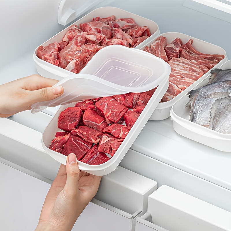10個入り再利用可能スタッカブル食品保存容器セット 5つの容 - Food Storage Square Containers のレビューと価格