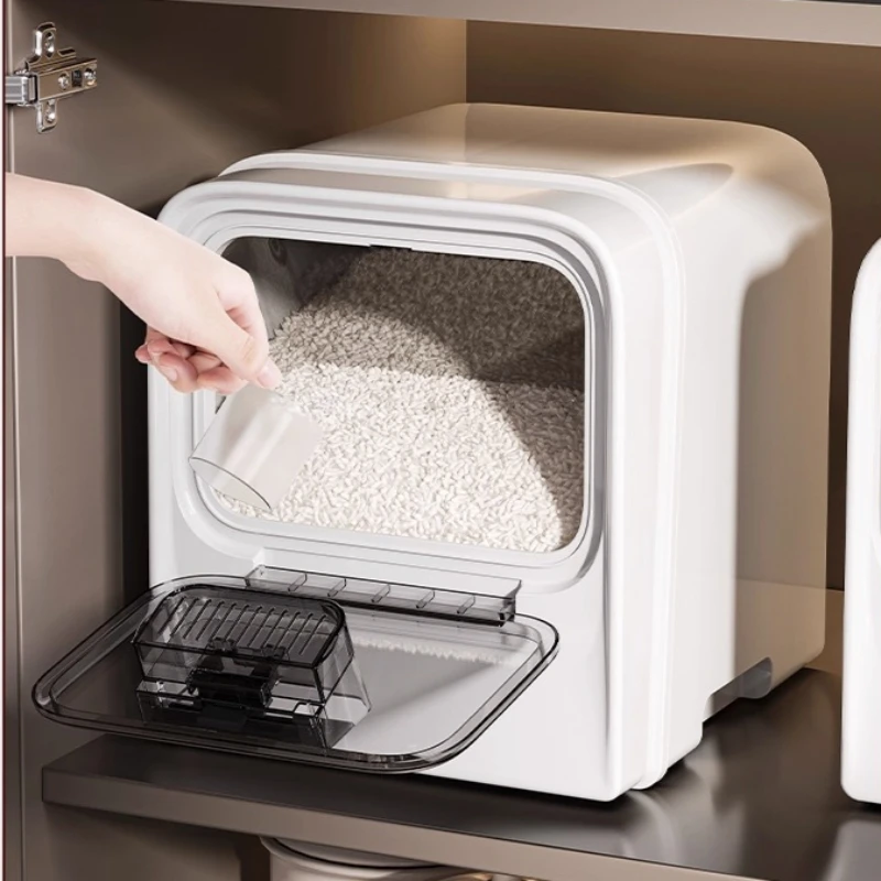 ‌ プレミアムスクエア米びつ、20L気密食品保存容器、BPA - Food Storage No Pantry のレビューと価格
