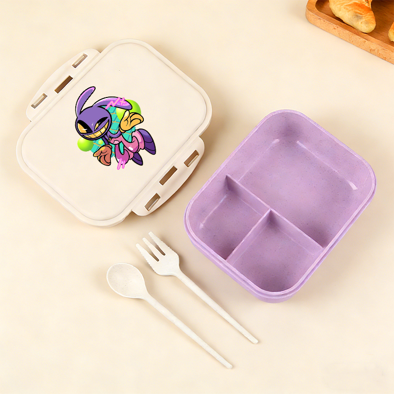 アニメアメージングデジタルサーカスランチボックスポータブル弁 - Food Storage Room のレビューと価格