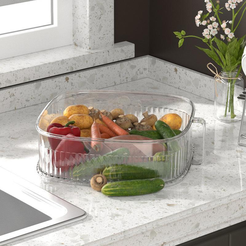 積み重ね可能な透明耐熱性非毒性食品カバー防塵収納ラック残り物 - Food Storage Non Toxic のレビューと価格